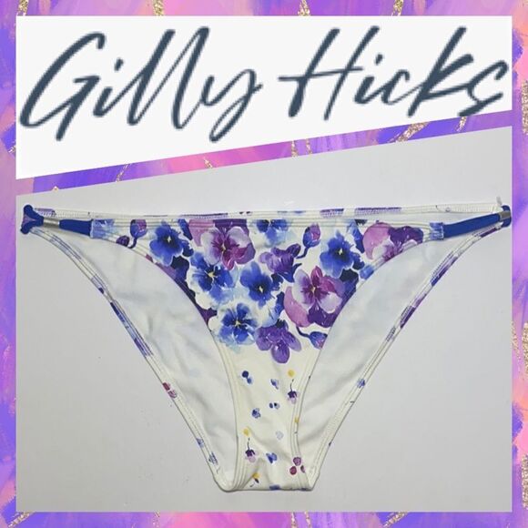 Gilly Hicks Swim Bottoms Women's Size Large - Picture 1 of 7